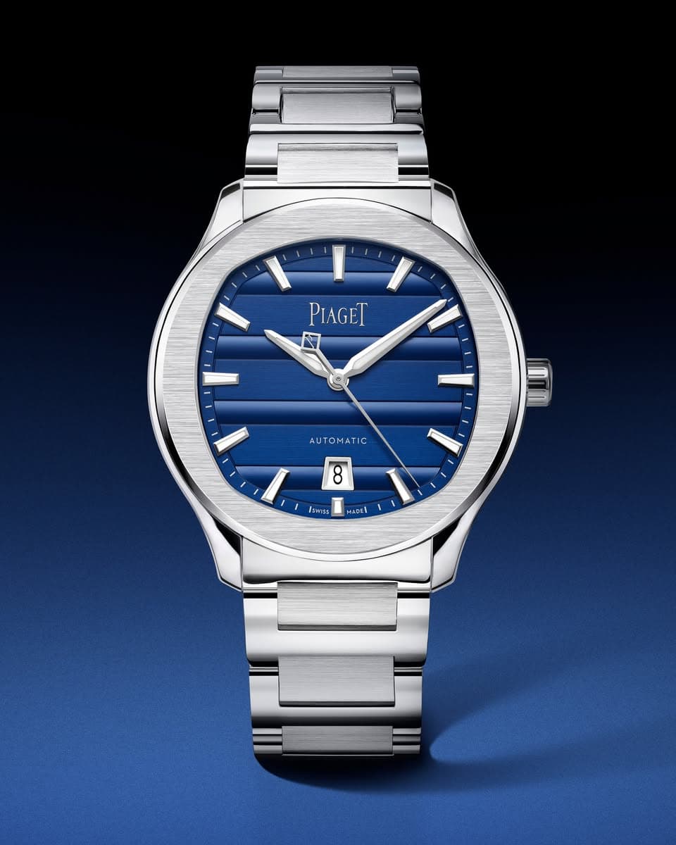 Piaget Polo Date in acciaio
